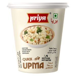 Priya Quick Upma Instant Cup, 80g – Wholesale & Export UAE