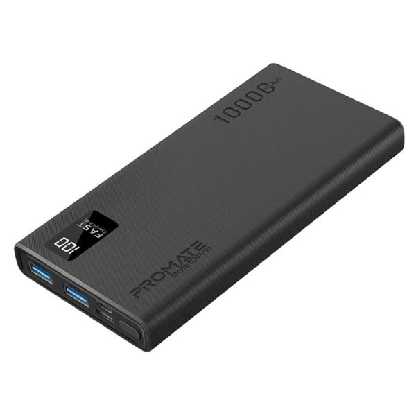 Promate-Bolt-10Pro-10000mAh-Compact-Smart-Charging-Power-Bank-with-Dual-USB-A-amp-USB-C-Output-3 Promate Bolt-10Pro 10000mAh Compact Smart Charging Power Bank with Dual USB-A & USB-C Output – Wholesale & Export UAE