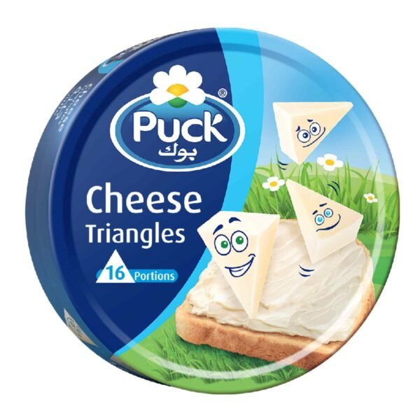 Puck-Cheese-Triangles-16-Portions-240g-3 Puck Cheese Triangles 16 Portions, 240g – Wholesale & Export UAE