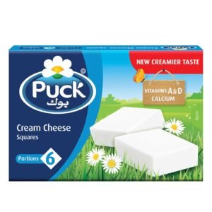 Puck Cream Cheese Squares, 108g – Wholesale & Export UAE