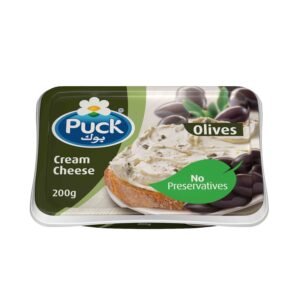 Puck Olives Natural Cream Cheese Spread, 200g – Wholesale & Export UAE