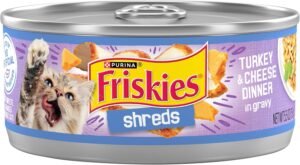 Purina Friskies Savory Shreds Cat Wet Food Turkey & Cheese 5.5oz - Pack of 24 – Wholesale & Export UAE