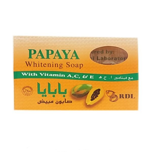 RDL Papaya Whitening Soap White 135g – Wholesale & Export UAE