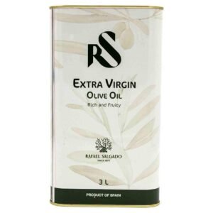 RS Extra Virgin Olive Oil Tin, 3L – Wholesale & Export UAE