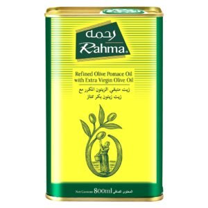 Rahma, Olive oil, Pomace Oil, tin 800ml – Wholesale & Export UAE