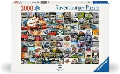 Ravensburger 99 Volkswagen Vw Campervan Moments 3000 Piece Jigsaw Puzzle For Adults & Kids Age 12 Up – Wholesale & Export UAE