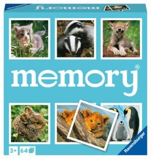 Ravensburger Animal Babies Memory Game - Engaging Picture Matching Game for Kids Enhances Focus & Memory Skills Fun for Family Game Nigh – Wholesale & Export UAE