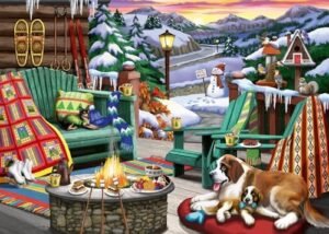 Ravensburger Cozy Retreat 500 Piece Large Format Jigsaw Puzzle For Adults - 16442 - Every Piece Is Unique, Softclick Technology Means Pieces – Wholesale & Export UAE