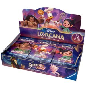 Ravensburger Disney Lorcana TCG: Shimmering Skies Booster Pack Display 24 Packs with 12 Trading Cards Each Ideal for Collectors & Disney – Wholesale & Export UAE