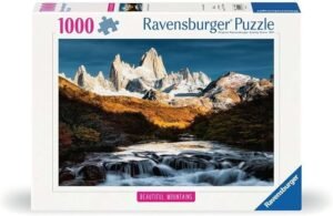 Ravensburger Fitz Roy Patagonia 1000 Piece Jigsaw Puzzle, Soft Click Quality, Large 70×50 cm Finish, Majestic South American Mountain Landsc – Wholesale & Export UAE