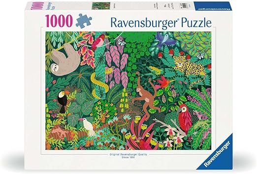 Ravensburger Magical Rainforest 1000 Piece Jigsaw Puzzle, Soft Click Quality, Stunning Tropical Wildlife & Lush Jungle Scene, Large 70×5 – Wholesale & Export UAE