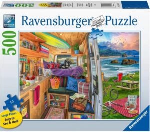 Ravensburger Rig Views - 500 Piece Large Format Jigsaw Puzzle Unique Design with Softclick Technology Ideal for Adults and Kids Durable Piec – Wholesale & Export UAE