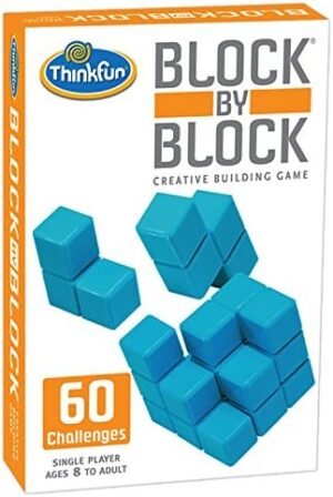 Ravensburger ThinkFun Block by Block - Engaging 3D Puzzle Game Enhances Architectural Skills Mind Teaser for Ages 8 and Up Travel-Friendly w – Wholesale & Export UAE