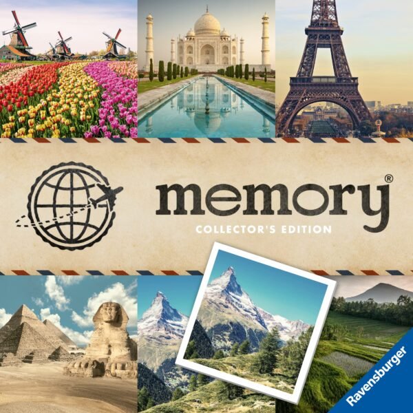 Ravensburger Travel Destinations Collector's Memory - Matching Picture Snap Pairs Game for Kids Age 3 Years and Up – Wholesale & Export UAE