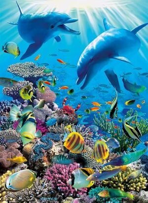 Ravensburger Underwater Adventure 300 Piece XXL Jigsaw Puzzle for Kids And Adults With Vibrant Sea Life And Dolphin Scene Quality Pieces Enc – Wholesale & Export UAE