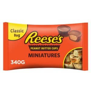 Reese's Miniatures Wrapped Peanut Butter with Milk Chocolate Cups, 340g – Wholesale & Export UAE