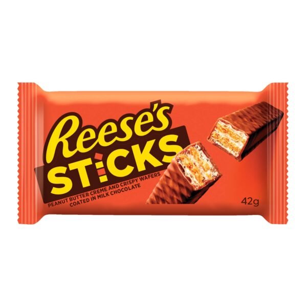 Reesex27s-Stick-Milk-Chocolate-Coating-Peanut-Butter-And-Crispy-Wafers-42g-1 Reese's Stick Milk Chocolate Coating Peanut Butter And Crispy Wafers 42g – Wholesale & Export UAE