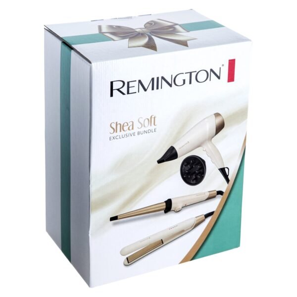 Remington Shea Soft Hair Dryer Curling Wand Hair Straightener Bundle RESET05, Pink and Rose Gold – Wholesale & Export UAE