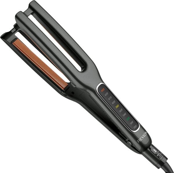Revlon Double Straight Copper Ceramic Dual Plate Hair Straightener, Faster Styling And Reduced Damage – Wholesale & Export UAE