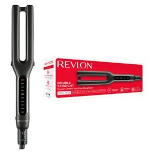 Revlon-Double-Straight-Hair-Straightener-RVST2204ARB-Black-Ceramic-Dual-Plate-2 Revlon Double Straight Hair Straightener RVST2204ARB, Black, Ceramic Dual Plate – Wholesale & Export UAE