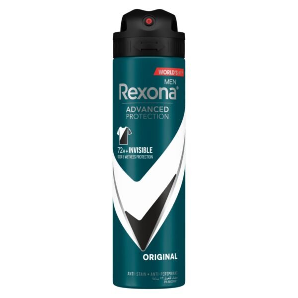 Rexona-Men-Antiperspirant-Deodorant-Spray-Antibacterial-Invisible-150ml Rexona Men Antiperspirant Deodorant Spray Antibacterial + Invisible 150ml – Wholesale & Export UAE