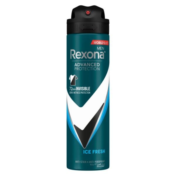 Rexona-Men-Antiperspirant-Deodorant-Spray-Ice-Fresh-150ml Rexona Men Antiperspirant Deodorant Spray Ice Fresh 150ml – Wholesale & Export UAE