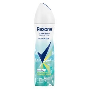 Rexona Thermocool Antiperspirant Deodorant Spray, Cooling Eucalyptus & Coconut Water, 150ml – Wholesale & Export UAE