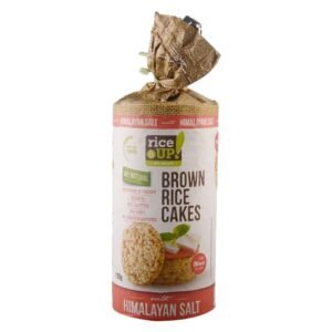 Rice Up! Himalayan Salt Brown Rice Cake, 120g – Wholesale & Export UAE