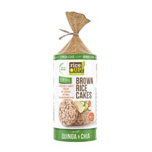 Rice Up Quinoa And Chia Brown Rice Cake 120g – Wholesale & Export UAE