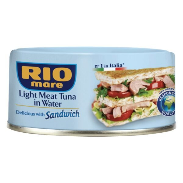 Rio Mare Light Meat Tuna in Water, 160g – Wholesale & Export UAE