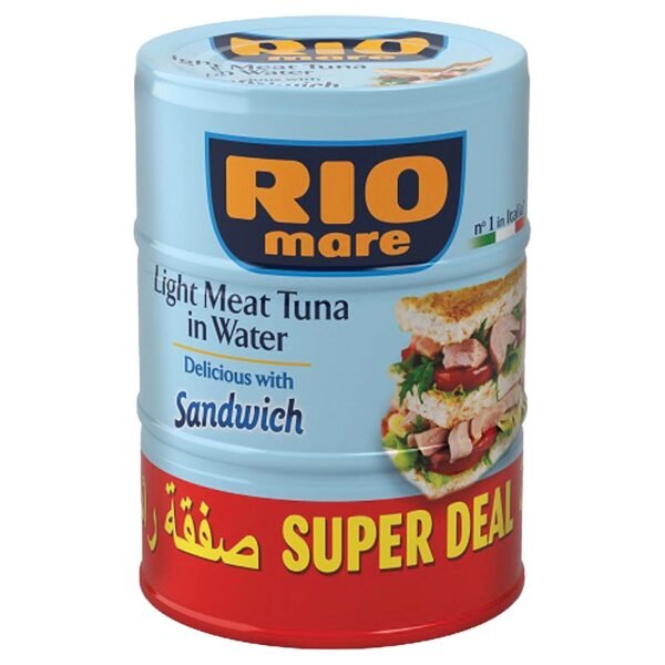 Rio Mare Tuna in Water, 160g Pack of 3 – Wholesale & Export UAE