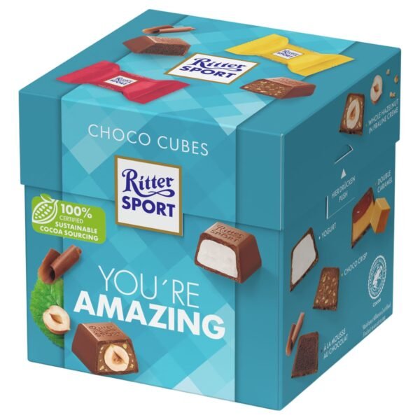 Ritter Sport You're Amazing Choco Cubes 176g – Wholesale & Export UAE