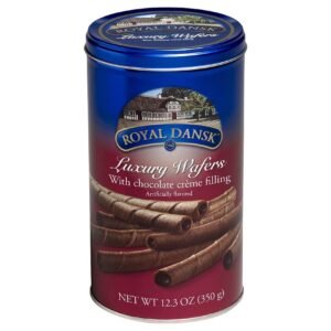 Royal Dansk with Chocolate Creme Filling Luxury Wafers, 350g – Wholesale & Export UAE