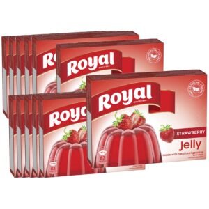 Royal-Strawberry-Flavour-Jelly-85g-Pack-of-12 Royal Strawberry Flavour Jelly, 85g Pack of 12 – Wholesale & Export UAE