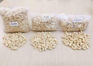 Cashew Nuts Export Quality 10kg Vacuum