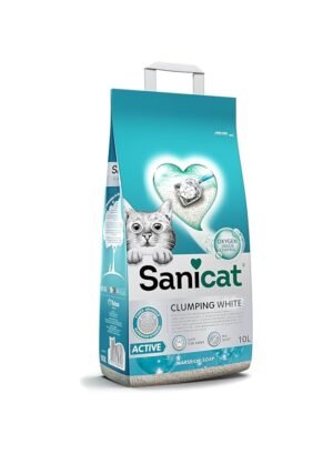 SANICAT CLUMPING WHITE ACTIVE 10 L – Wholesale & Export UAE
