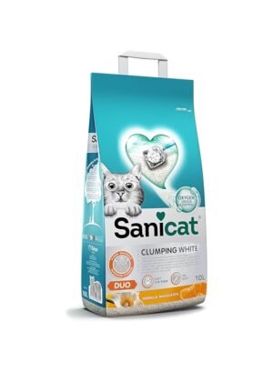 SANICAT CLUMPING WHITE DUO 10 L – Wholesale & Export UAE