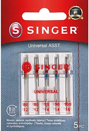 SINGER Regular Point Sewing Machine Needle, 5 count, Sizes 80/11, 90/14, 100/16 – Wholesale & Export UAE