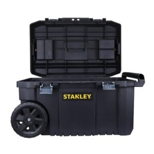 STANLEY Rolling Toolbox Chest with Heavy Duty Metal Latch 2 Lid Organisers for Small Parts Portable Tote Tray for Tools STST180150 – Wholesale & Export UAE
