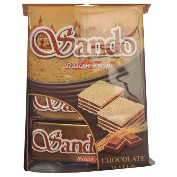 Sando Chocolate Wafer, 32g Pack of 8 – Wholesale & Export UAE