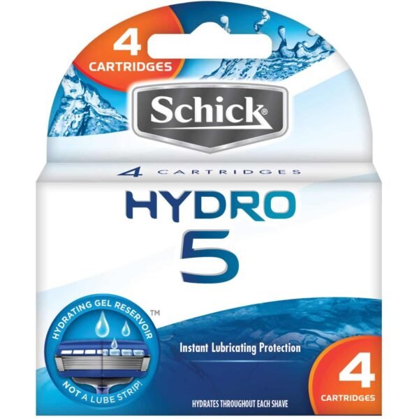 Schick Hydro 5 Easyglide Blue 4 Blades – Wholesale & Export UAE