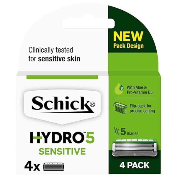 Schick Hydro 5 Skin Protect Sensitive Razor Blade Refills, 4 PCS – Wholesale & Export UAE