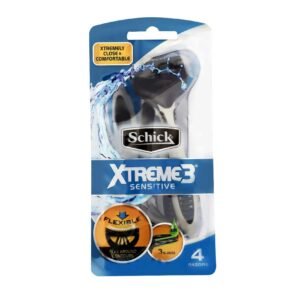 Schick Razor Xtreme 3 Sensitive, 4 Razors – Wholesale & Export UAE
