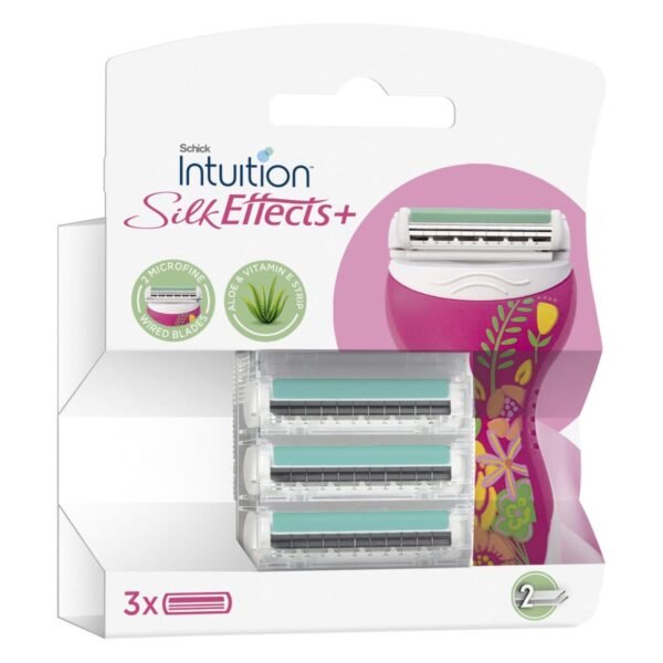 Schick Silk Effects+ 3 Blade Cartridges – Wholesale & Export UAE