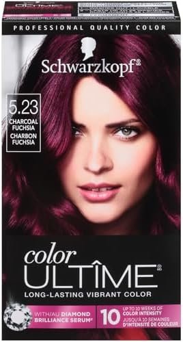 Schwarzkopf Color Ultime Hair Color, 5.23 Charcoal Fuchsia, 1 Application - Permanent Hair Dye For Vivid Color Intensity And Fade-Resistant  – Wholesale & Export UAE