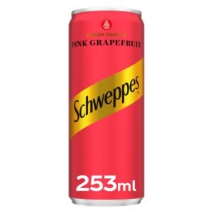Schweppes Pink Grapefruit Sparkling Drink Can, 253ml – Wholesale & Export UAE