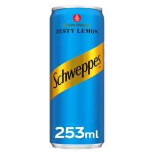 Schweppes Zesty Lemon Sparkling Drink Can, 253ml – Wholesale & Export UAE