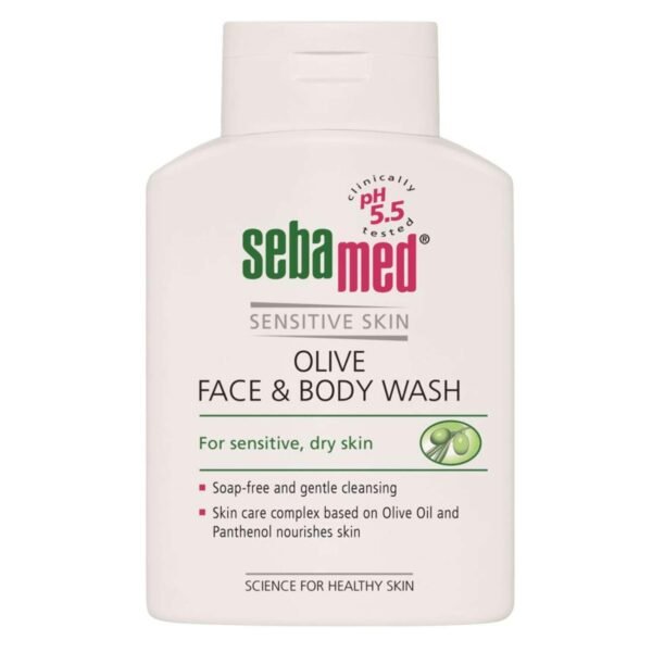 Sebamed Olive Face And Body Wash Clear 400ml – Wholesale & Export UAE