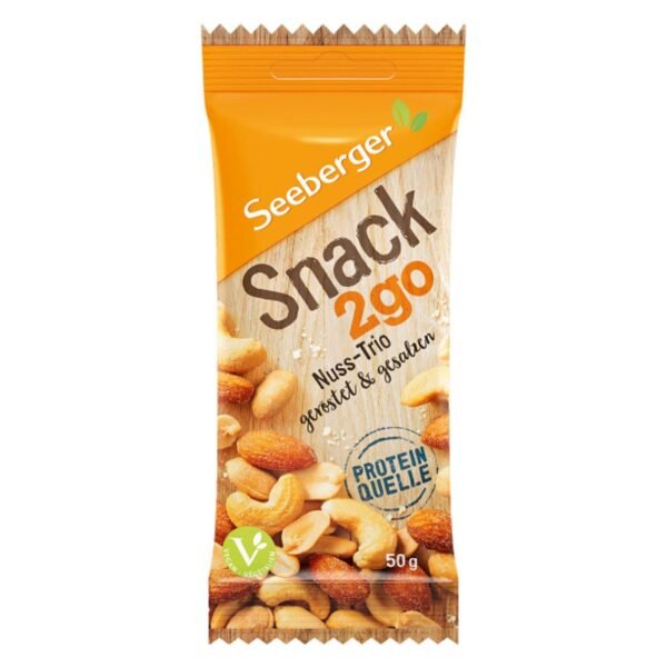 Seeberger Snack 2Go Mixed Nuts, 50g – Wholesale & Export UAE