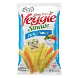 Sensible Portions 30 Percentage Less Fat Zesty Ranch Flavoured Garden Veggie Straws, 120g – Wholesale & Export UAE